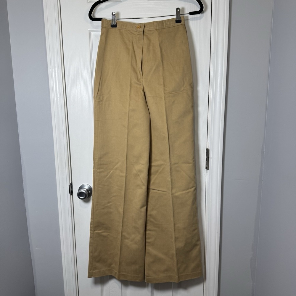 Vintage 70s-80s Bronson of California High waist Wide Leg 9/10 Beige